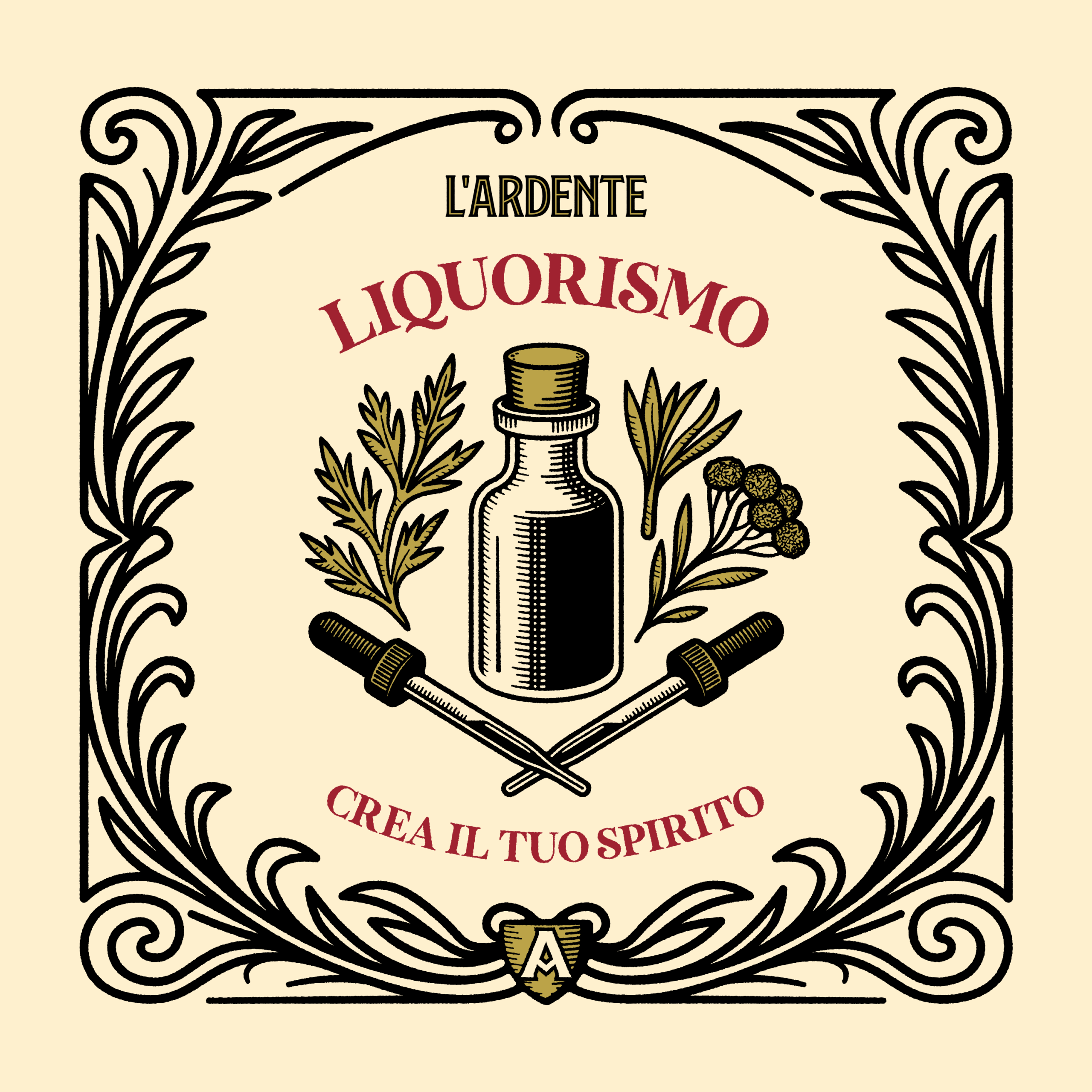 Liquorismo - logo - cornice